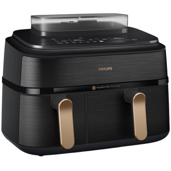 Frytkownica beztłuszczowa Philips Ovi Seria 5000 Dual Basket NA552/00 Airfryer