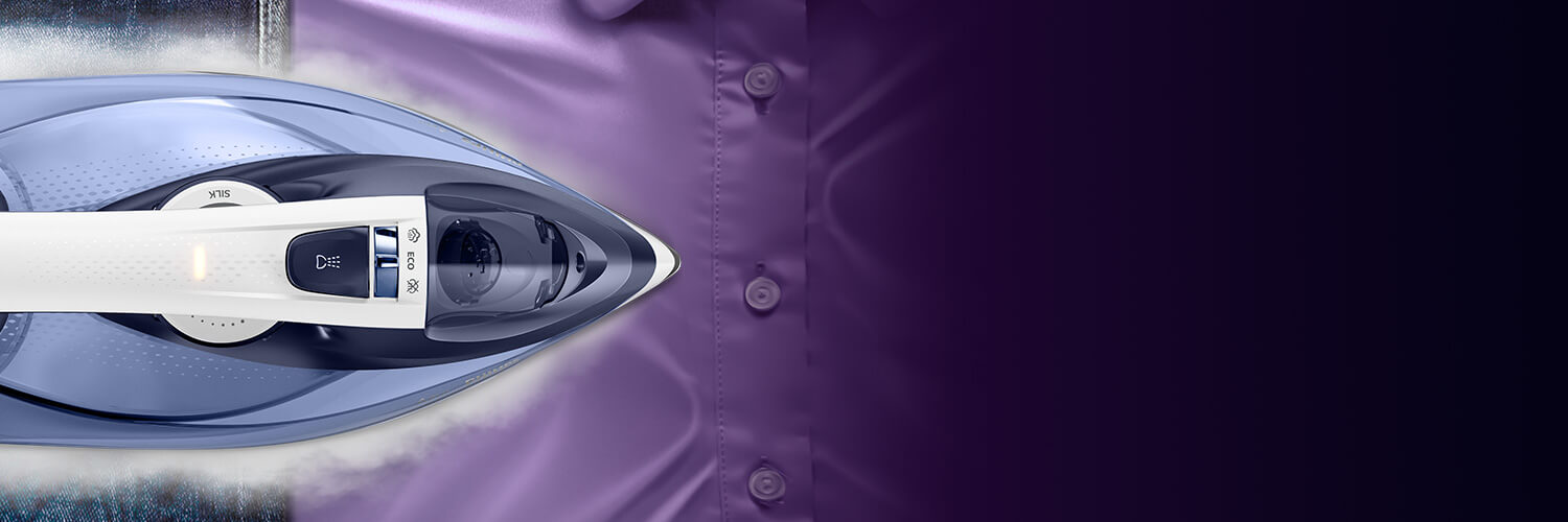 Philips Ciągły strumień pary do 50 gSzybkie i przyjemne prasowanie