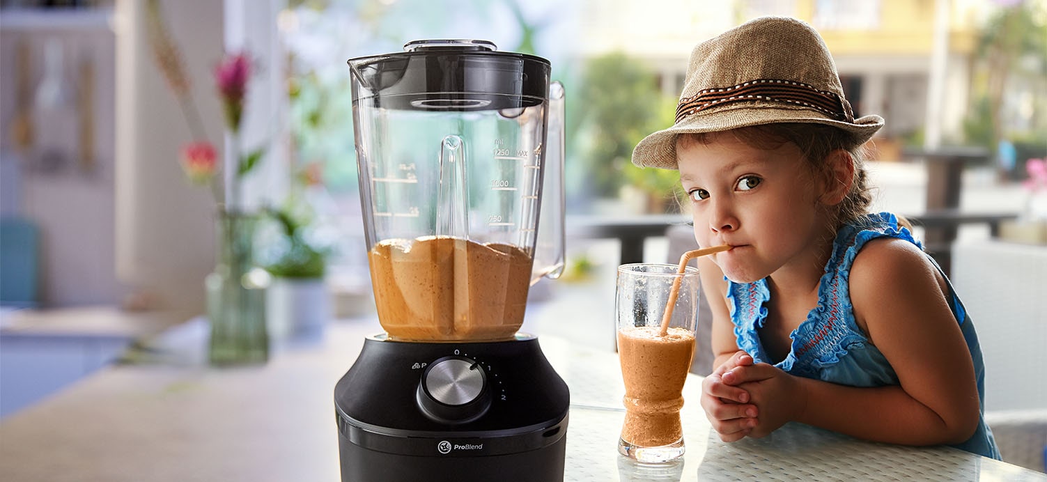 Philips Ciesz się większą pojemnością, przygotuj koktajle dla całej rodziny