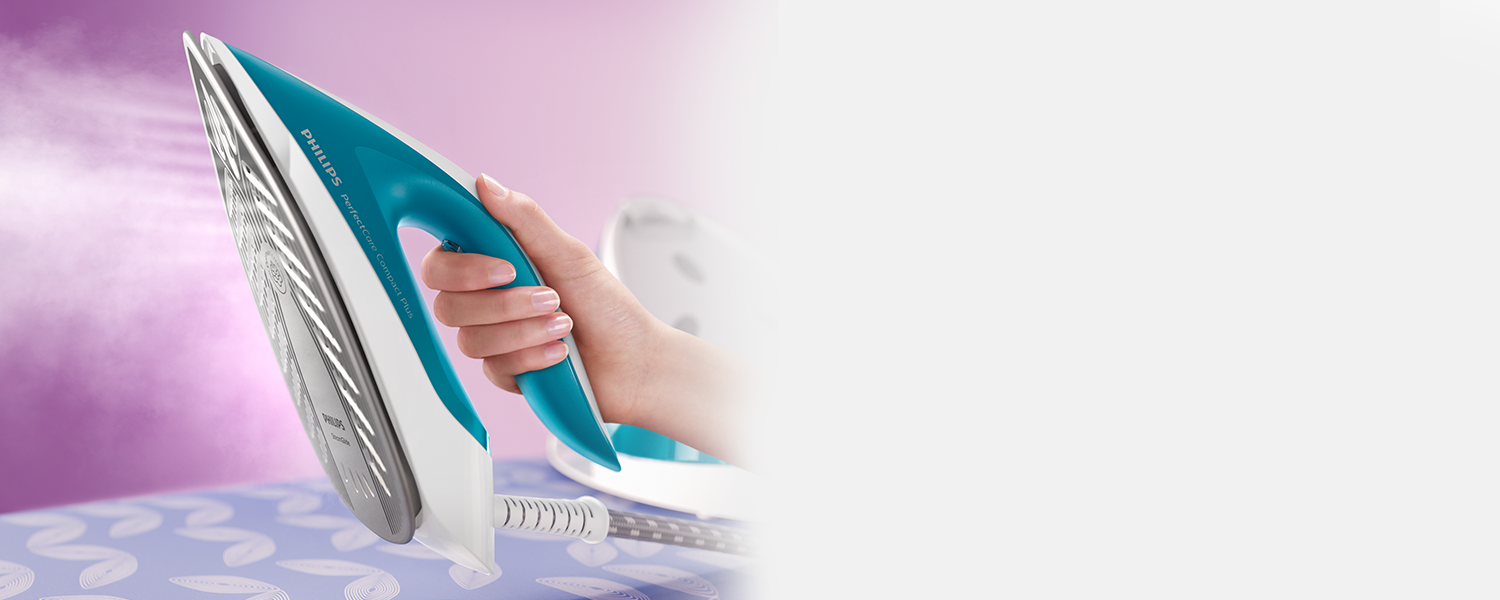 Philips Wydajny strumień pary. Efektywne prasowanie